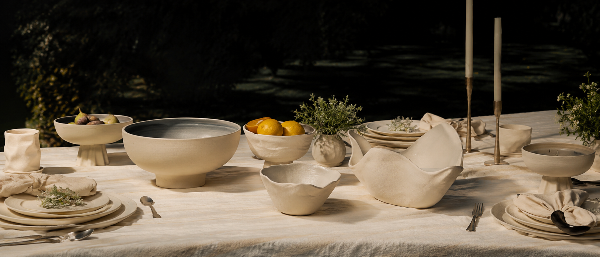 Colorful tableware